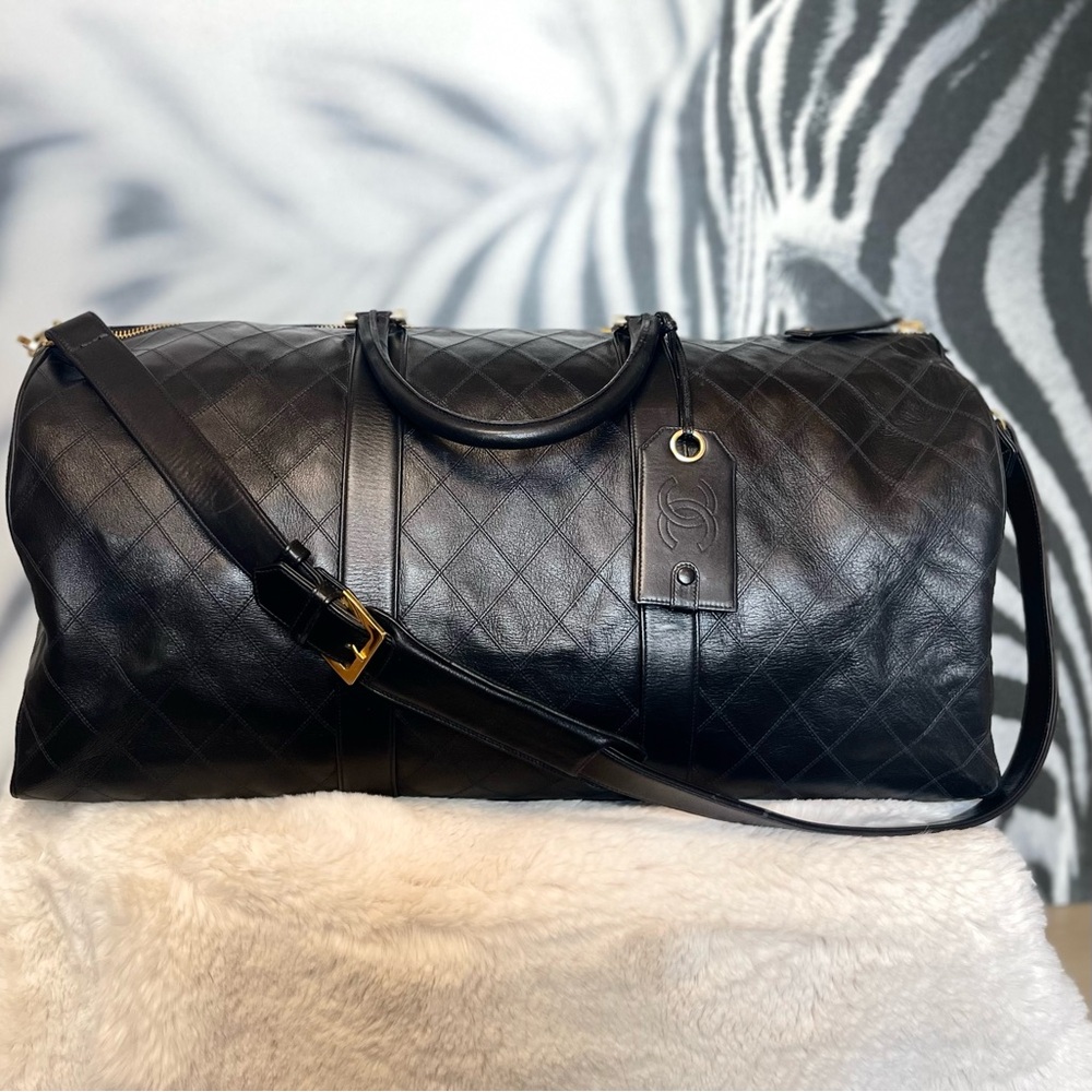 Chanel Vintage Timeless Boston Bag